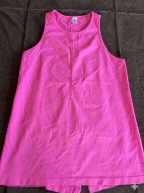90 Degree by Reflex Racerback Athletic Tank | Vibrant Pink | Small